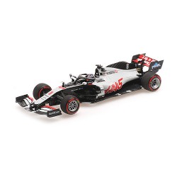 Miniature – Haas VF-20 grand prix F1 Bahrain 2020 Grosjean (à l'échelle 1/43) de la marque Minichamps (417201508)
