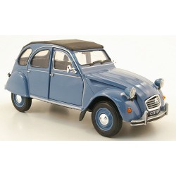 Miniature – Citroën 2CV bleu (à l’échelle 1/24) de la marque Welly (24009A)