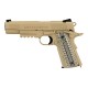 Réplique airsoft - Colt M45 A1 tan CO2 blow back de la marque Cybergun (180521)