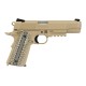 Réplique airsoft - Colt M45 A1 tan CO2 blow back de la marque Cybergun (180521)