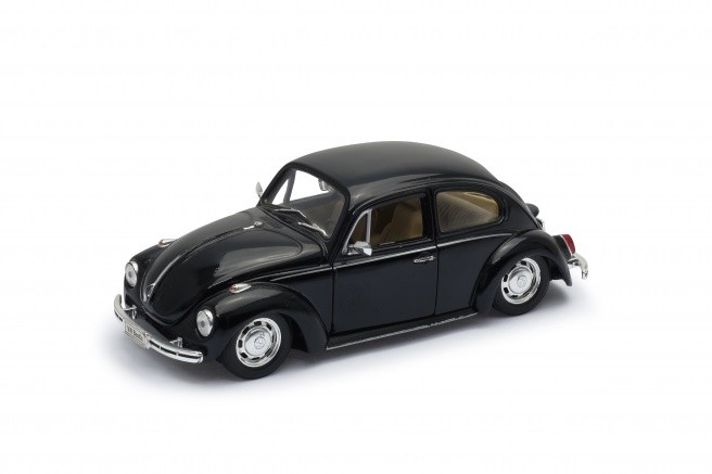 DR6 Miniature Volkswagen coccinelle noir 1 24 Welly 22436W