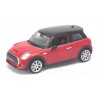 Mini cooper hatch rouge 1/24