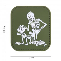 Patch 3D PVC Two skeletons OD