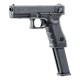 Réplique airsoft - Glock 18C gaz blow back (métal et polymère) de la marque Umarex (2.6419X)