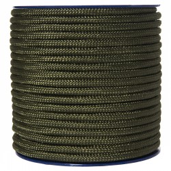 Corde utilitaire en rouleau 7 mm x 60 m vert de la marque Fosco (319435)