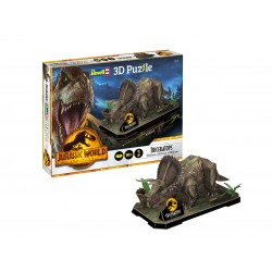 Puzzle 3D – Jurassic world Triceratops (44 pièces) de la marque Revell (00242)