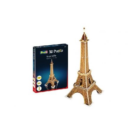 Puzzle 3D – Tour eiffel (20 pièces) de la marque Revell (00111)