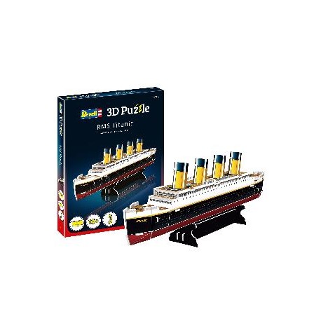 Puzzle 3D – RMS Titanic (30 pièces) de la marque Revell (00112)