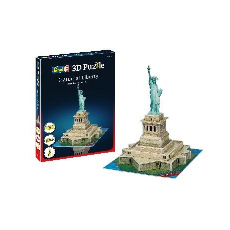 Puzzle 3D – Statue de la liberté (31 pièces) de la marque Revell (00114)