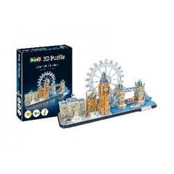 Puzzle 3D – Londres vu du ciel (107 pièces) de la marque Revell (00140)