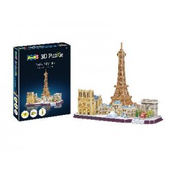 Puzzle 3D – Paris vu du ciel (114 pièces) de la marque Revell (00141)
