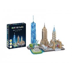 Puzzle 3D – New york vu du ciel (123 pièces) de la marque Revell (00142)