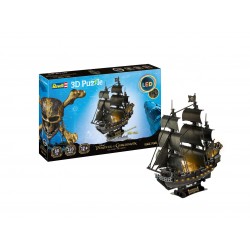 Puzzle 3D – Black pearl avec led (293 pièces) de la marque Revell (00155)