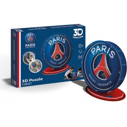 Puzzle 3D – Écusson du PSG (19 pièces) de la marque Megableu (678138)