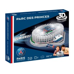 Puzzle 3D – Stade parc des princes PSG avec LED (119 pièces) de la marque Megableu (678326)
