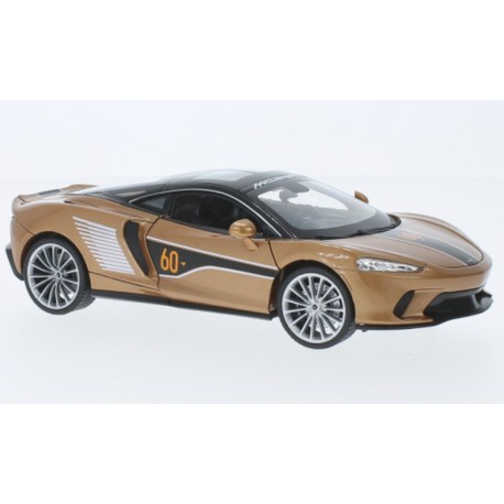 Miniature – McLaren GT 60ème anniversaire marron (à l’échelle 1/24) de la marque Welly (24105S-W)