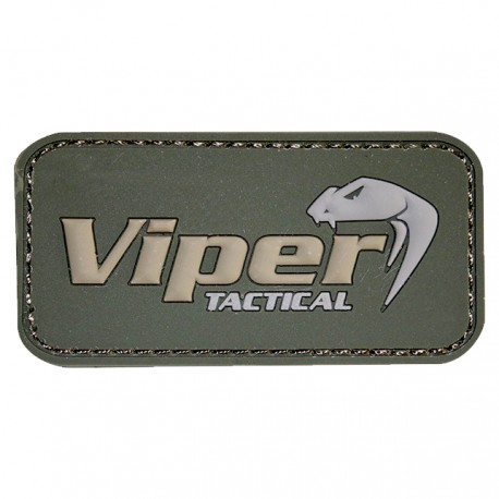 Patch 3D PVC Viper vert (avec velcro) de la marque Viper tactical (A60916)