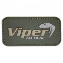 Patch 3D PVC Viper vert