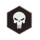 Patch 3D PVC Skull (avec velcro) de la marque Sentinel gears (PAT0094)