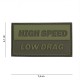 Patch 3D PVC High speed (avec velcro) de la marque 101 Inc (16116 | 444130-5252)