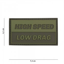 Patch 3D PVC High speed