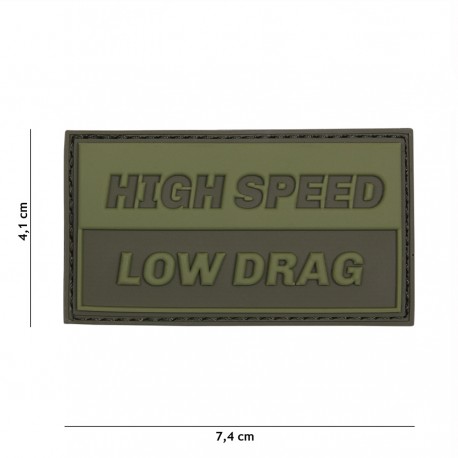 Patch 3D PVC High speed (avec velcro) de la marque 101 Inc (16116 | 444130-5252)
