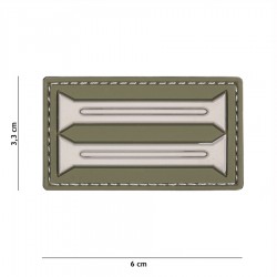 Patch 3D PVC German insignia vert (avec velcro) de la marque 101 Inc (20040 | 444130-5362)