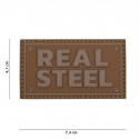 Patch 3D PVC Real steel