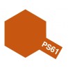 Peinture PS61 orange métal 100 ml