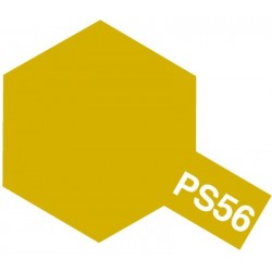 Peinture en spray pour carrosserie en polycarbonate - Peinture PS56 jaune moutarde 100 ml de la marque Tamiya (86056)