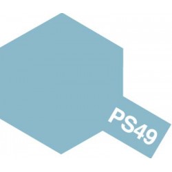 Peinture en spray pour carrosserie en polycarbonate - Peinture PS49 bleu ciel métal 100 ml de la marque Tamiya (86049)