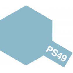 Peinture en spray pour carrosserie en polycarbonate - Peinture PS49 bleu ciel métal 100 ml de la marque Tamiya (86049)
