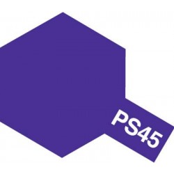 Peinture en spray pour carrosserie en polycarbonate - Peinture PS45 violet translucide 100 ml de la marque Tamiya (86045)