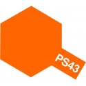 Peinture PS43 orange translucide 100 ml