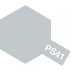 Peinture en spray pour carrosserie en polycarbonate - Peinture PS41 argent vif 100 ml de la marque Tamiya (86041)