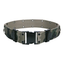 Équipements tactiques - Ceinturon US camouflage woodland (taille unique | Pour adulte) de la marque Fostex (241235)
