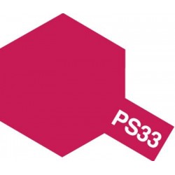 Peinture en spray pour carrosserie en polycarbonate - Peinture PS33 rouge cerise 100 ml de la marque Tamiya (86033)
