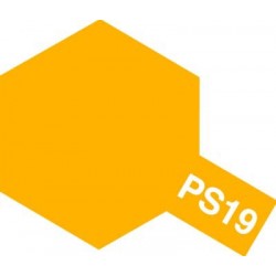 Peinture en spray pour carrosserie en polycarbonate - Peinture PS19 jaune camel 100 ml de la marque Tamiya (86019)