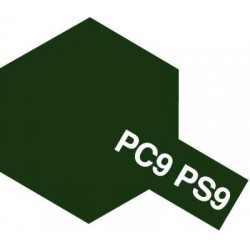 Peinture en spray pour carrosserie en polycarbonate - Peinture PS9 vert 100 ml de la marque Tamiya (86009)