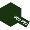 Peinture en spray pour carrosserie en polycarbonate - Peinture PS9 vert 100 ml de la marque Tamiya (86009)