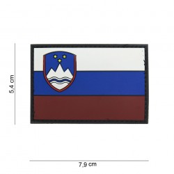 Patch 3D PVC Slovénie (avec velcro) de la marque 101 Inc (15062 | 444110-4014)