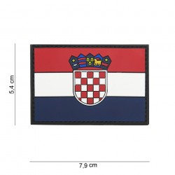 Patch 3D PVC Croatie (avec velcro) de la marque 101 Inc (15049 | 444110-4020)