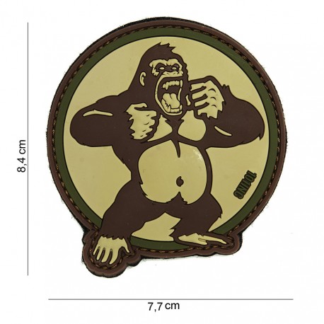 Patch 3D PVC King kong sable (avec velcro) de la marque 101 Inc (14023 | 444180-3873)