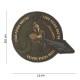 Patch 3D PVC Legio patria nostra (avec velcro) de la marque 101 Inc (10116 | 444180-3826)