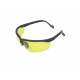 Lunettes de protection profun verres jaunes et montures noires | Dmoniac