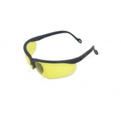 Lunettes de protection profun verres jaunes et montures noires | Dmoniac