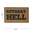 Patch 3D PVC Retreat hell