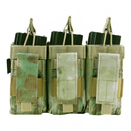 Poche tactique pour 6 chargeurs avec système molle camouflages ICC FG de la marque 101 Inc (359855)