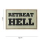 Patch 3D PVC Retreat hell sable (avec velcro) de la marque 101 Inc (10059 | 444180-3738)