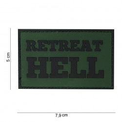 Patch 3D PVC Retreat hell vert (avec velcro) de la marque 101 Inc (10062 | 444180-3737)